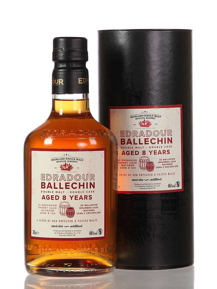 Edradour Ballechin Cuvee 8 Year (46% abv