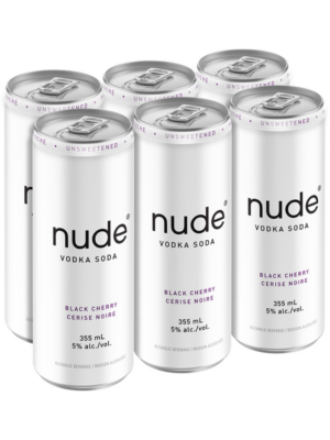 Nude Vodka Soda Black Cherry(5%abv)