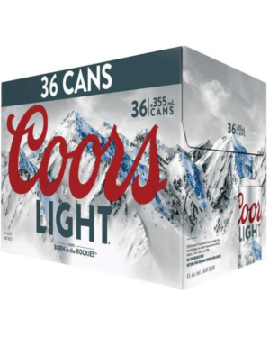 Coors Light 36 pack