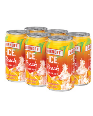 Smirnoff peach 6 cans