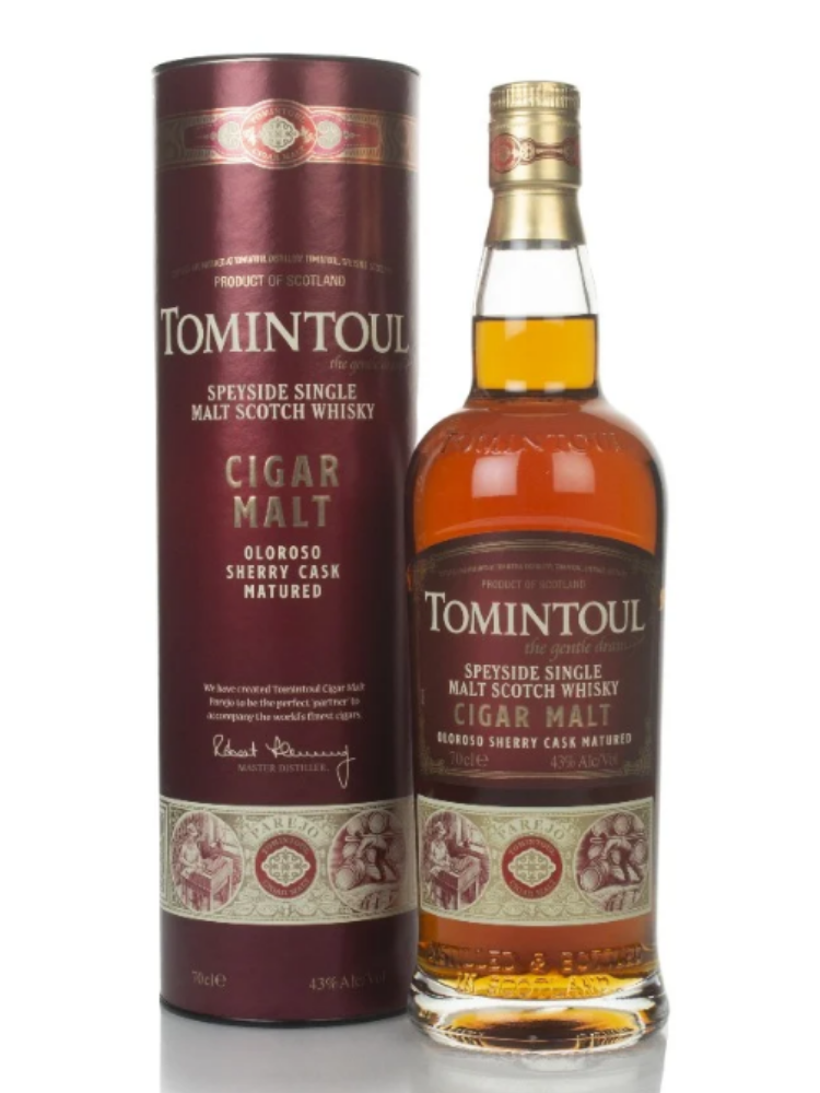 Tomintoul Cigar Malt Sherry Cask (43% abv)