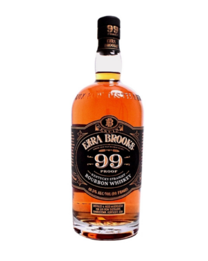 EZRA BROOKS 99 PROOF