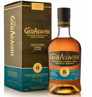 GlenAllachie 8 Year Old Scottish Oak Finish Whisky (48% abv)