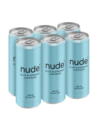 NUDE BLUE RASPBERRY LEMONADE(5%abv)