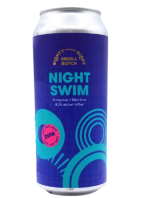 EIGHTY EIGHT BREWING NIGHT SWIM HAZY IPA 473ML (8%abv)