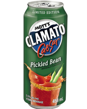 MOTT'S CLAMATO CAESAR PICKLED BEAN 458 D