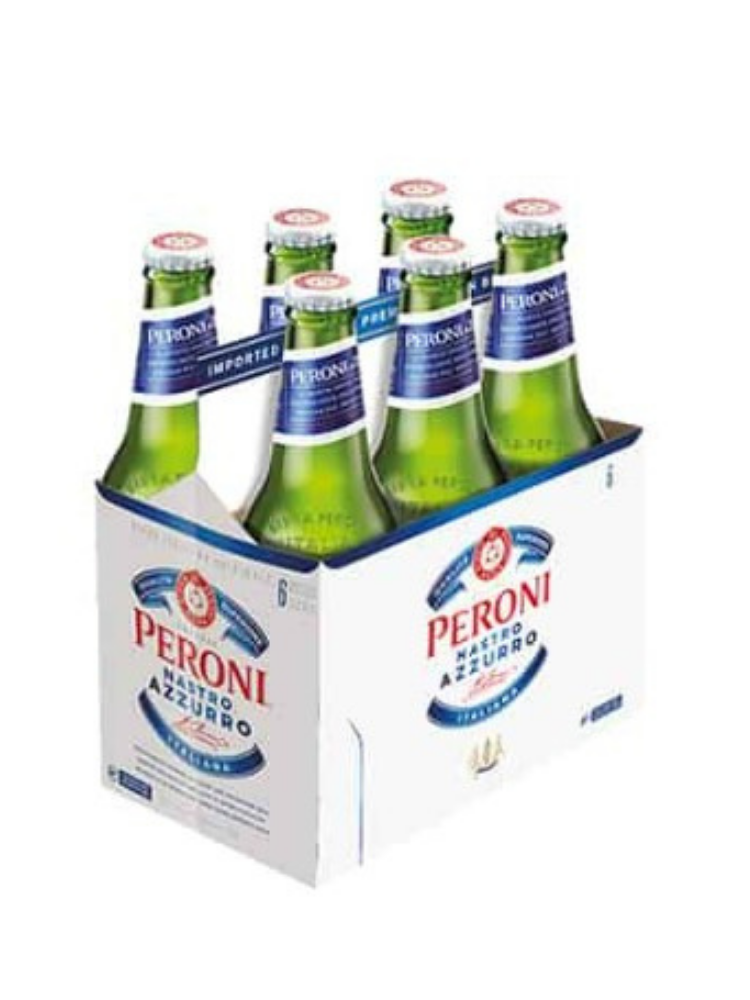 peroni 6pk bottle