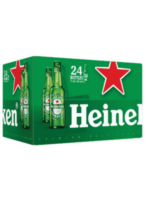 Heineken 24Pack Bottles (5% abv)