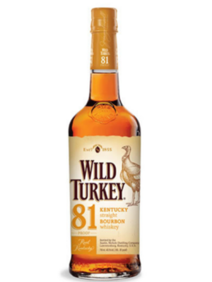 Wild Turkey 81 Proof Bourbon (40.5% abv)