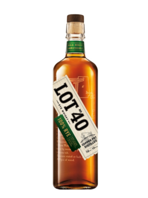 Lot No 40 Copper Pot Distilled Rye (43% abv)