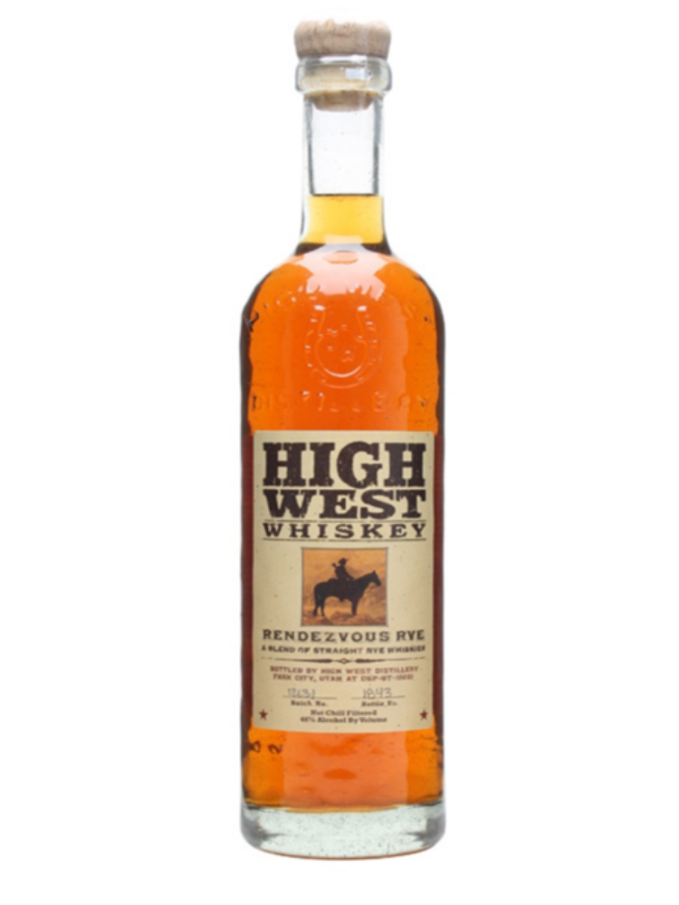HIGH WEST RENDEZVOUS RYE WHISKY