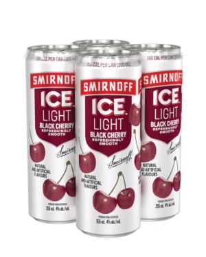 smirnofff ice black cherry 4pk