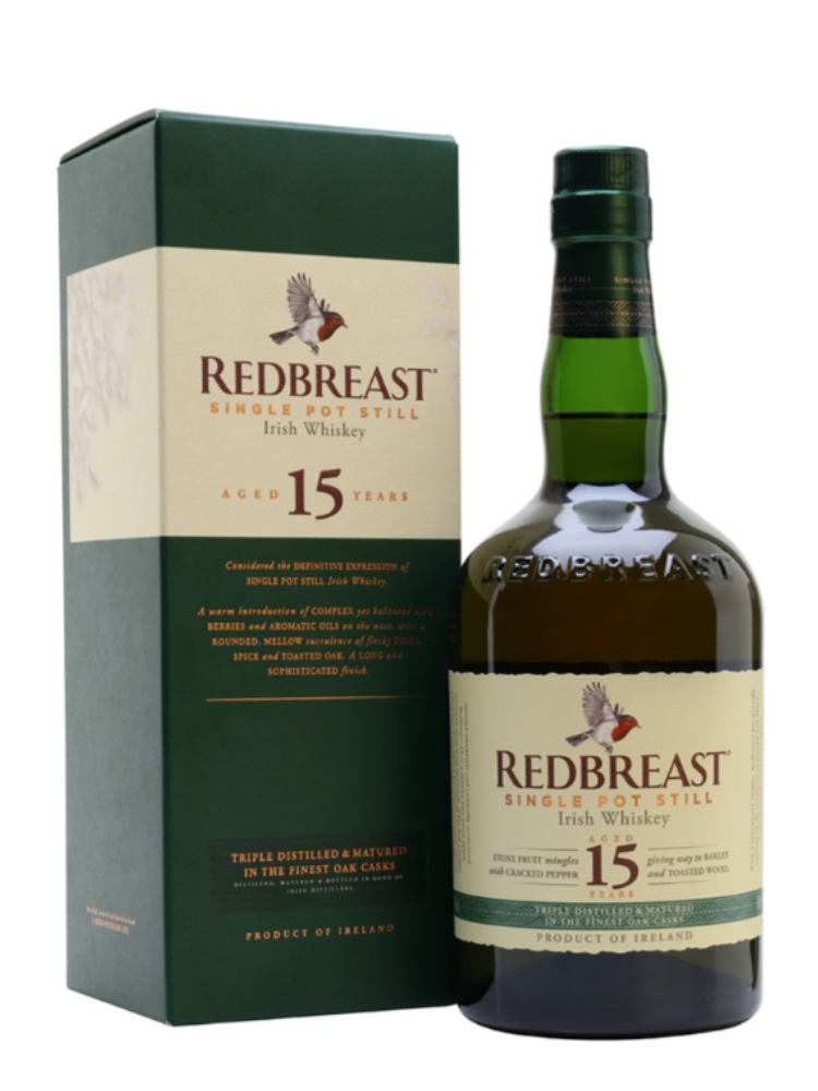REDBREAST 15 YEAR OLD 46%