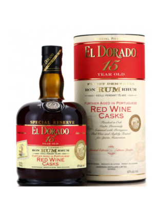 El Dorado 15 Year Old Portuguese Casks Sierra Springs Exclusive ( 43% abv)