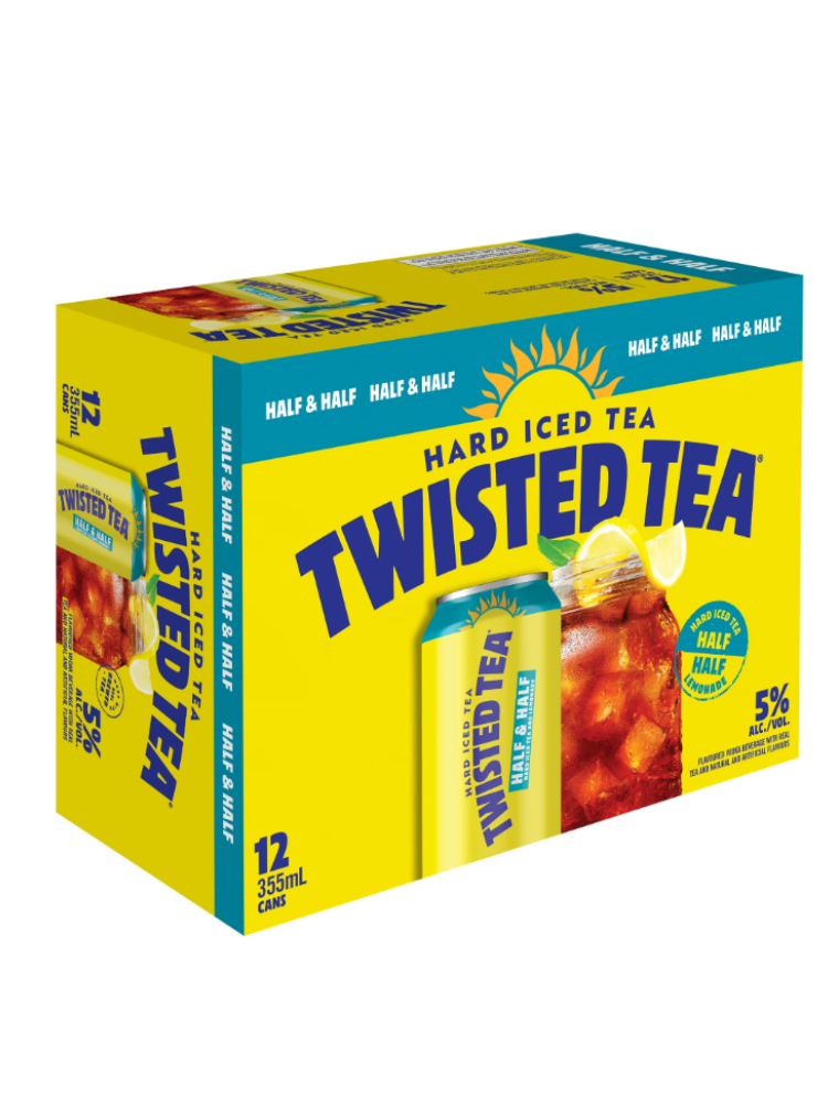 TWISTED TEA HALF & HALF ICED TEA 12PKC
