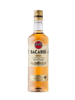 Bacardi gold Rum ( 40% abv)