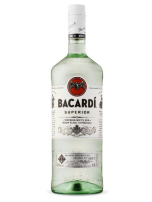 Bacardi Superior rum ( 40% abv)