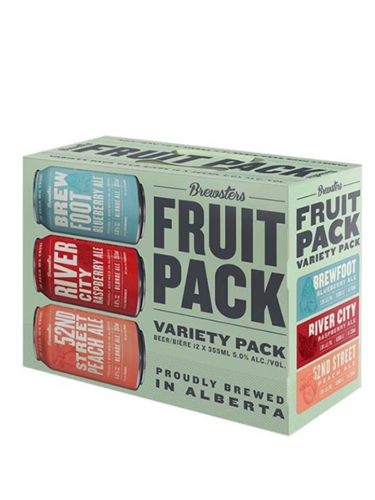 Brewsters Fruit Pack Cans 12pack