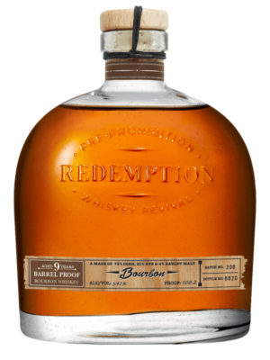 Redemption Bourbon 9 Year Old Barrel Proof (52.8% abv)