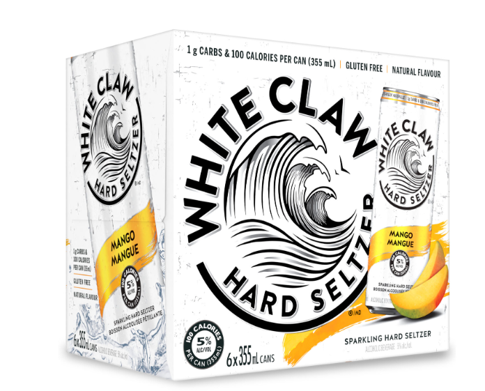 WHITE CLAW MANGO 6 PACK
