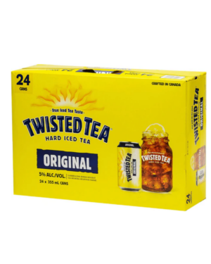 TWISTED TEA ORIGINAL HARD ICED TEA 24PKC
