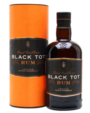 BLACK TOT RUM FINEST CARIBBEAN