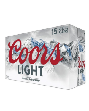 Coors Light 15 pack