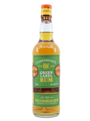 Cadenhead Green Label 11 Year Salvadoran Rum (46% abv)