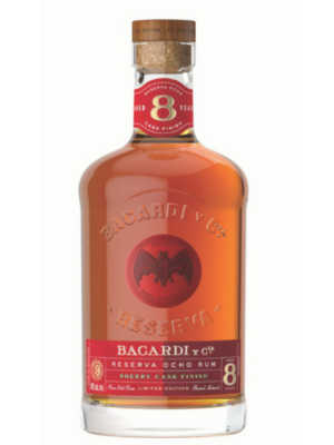 Bacardi 8yr Old Sherry Cask (40% abv)