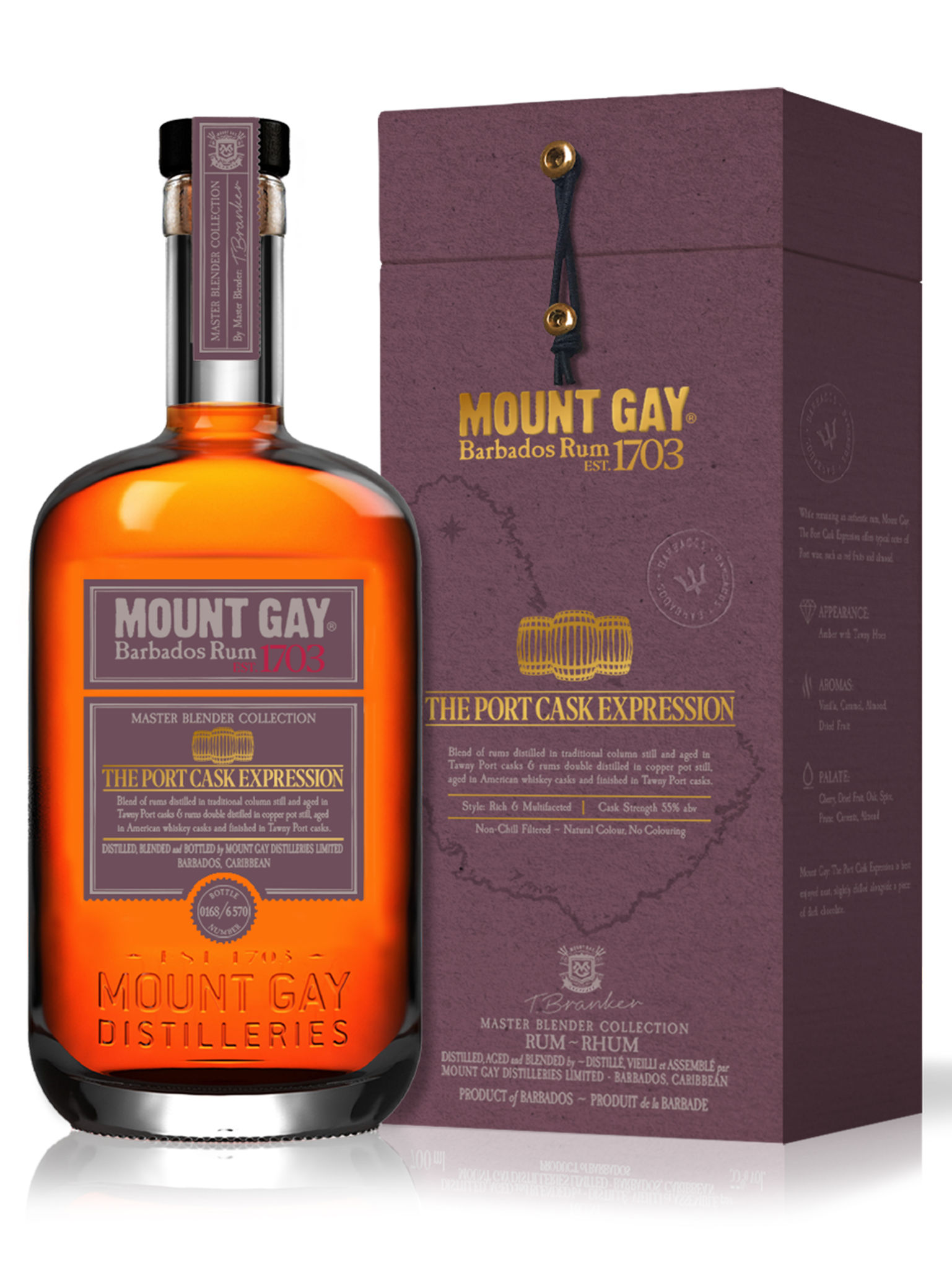 MOUNT GAY PORT CASK  55%