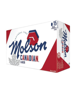 Molson 15 pack can