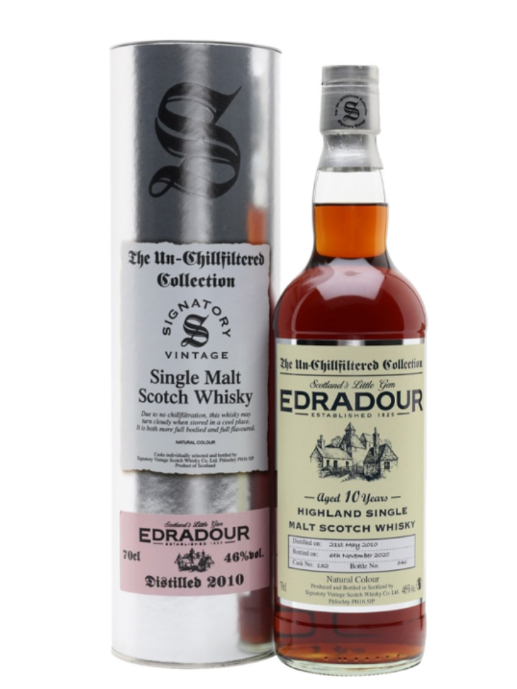 Signatory Edradour 10 Year Sherry (46% abv)
