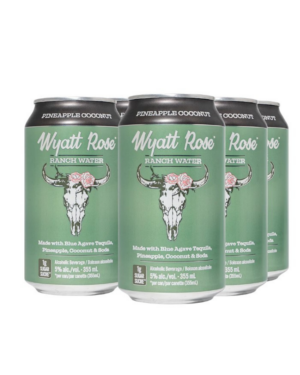 WYATT ROSE RANCH WATER PINEAPPLE COCONUT