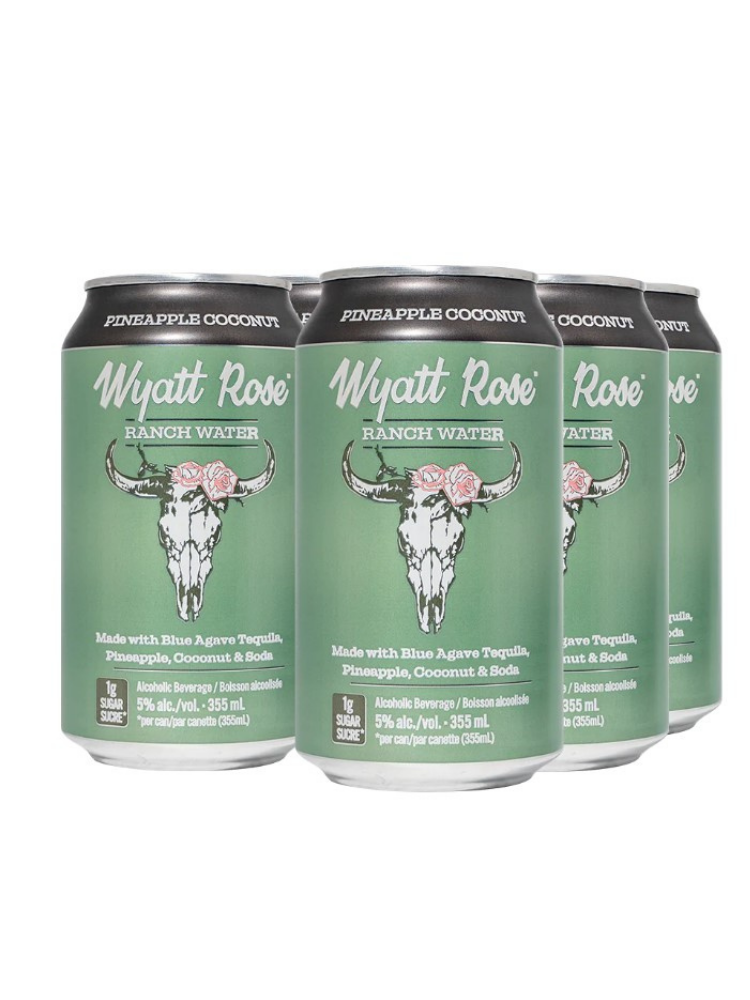 WYATT ROSE RANCH WATER PINEAPPLE COCONUT