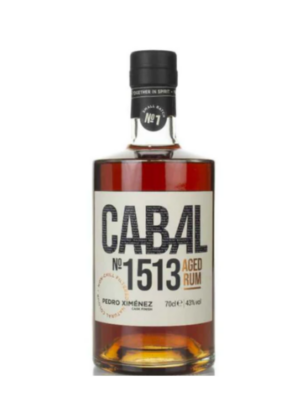 Cabal 1513 Rum (43% abv)