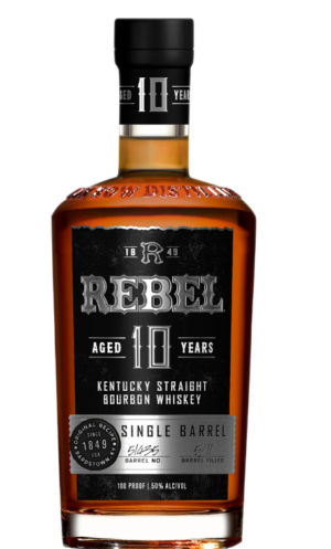 REBEL YELL 10 YEAR SINGLE BARREL (50% abv)