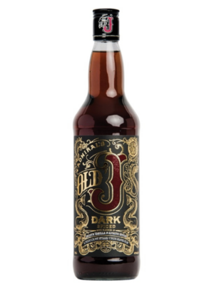 ADMIRAL’S OLD J SPICED DARK RUM ( 40% abv)
