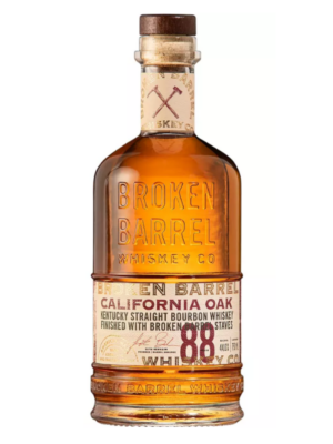 Broken Barrel California Oak Bourbon (44% abv)