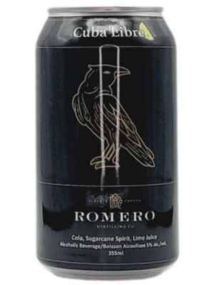 Romero Distilling Cuba Libre Rum Cocktail (5%abv)