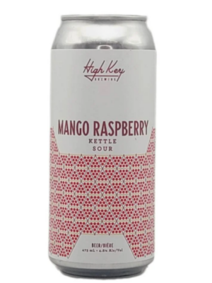 HIGH KEY BREWING MANGO RASPBERRY KETTLE SOUR (4.8%abv)
