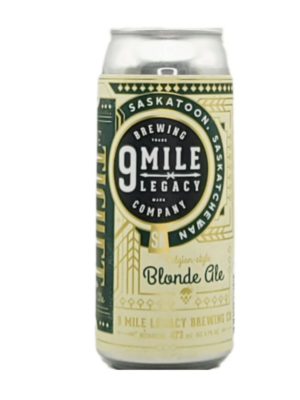 9 MILE LEGACY BREWING THE TICKET BELGIAN BLONDE ALE (4.7%abv)