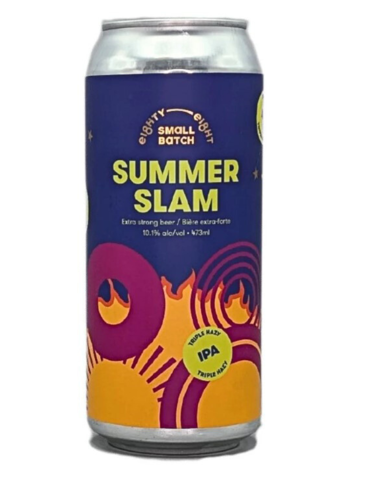 Eighty Eight Brewing Co. Summer Slam Triple Hazy IPA ( 10.1%abv)
