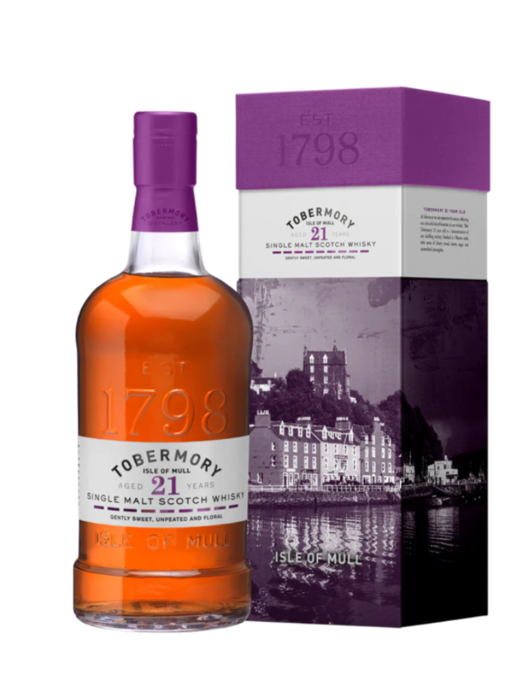 Tobermory 21 Year Old (46.3% abv)