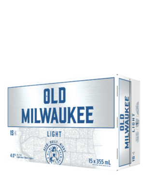 Old Milwaukee Light 15pk Can (4%abv)
