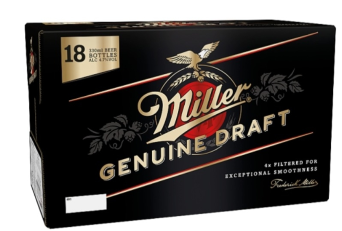 miller genuine draft 18pk