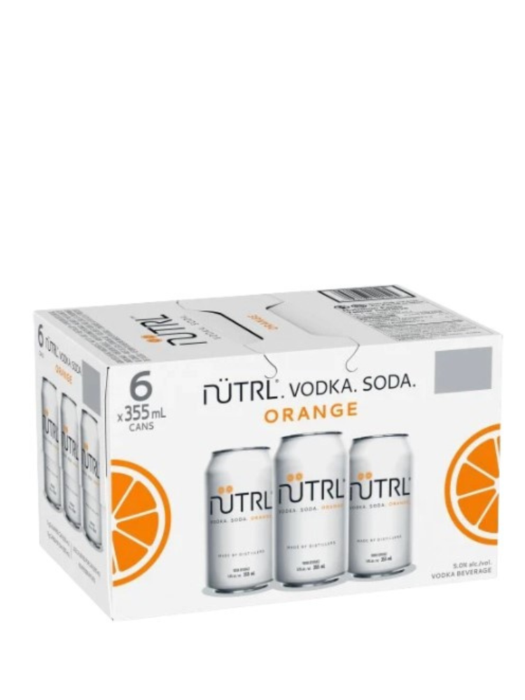 NUTRL JUIC'D BLOOD ORANGE SLK 6PK