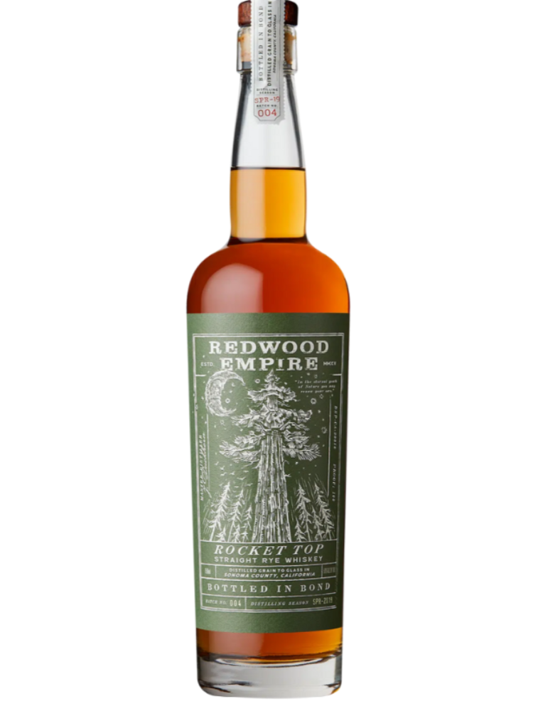 REDWOOD EMPIRE ROCKET TOP RYE WHISKEY