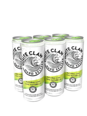 White Claw Hard Seltzer Natural Lime 6pk (5%abv)