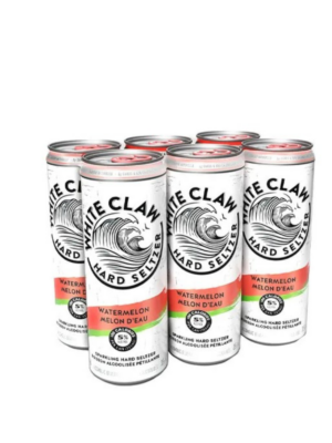 White Claw Hard Seltzer Watermelon 6 (5%abv)