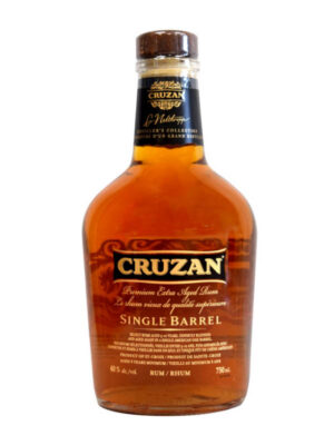 CRUZAN SINGLE BARREL RUM ( 40% abv)